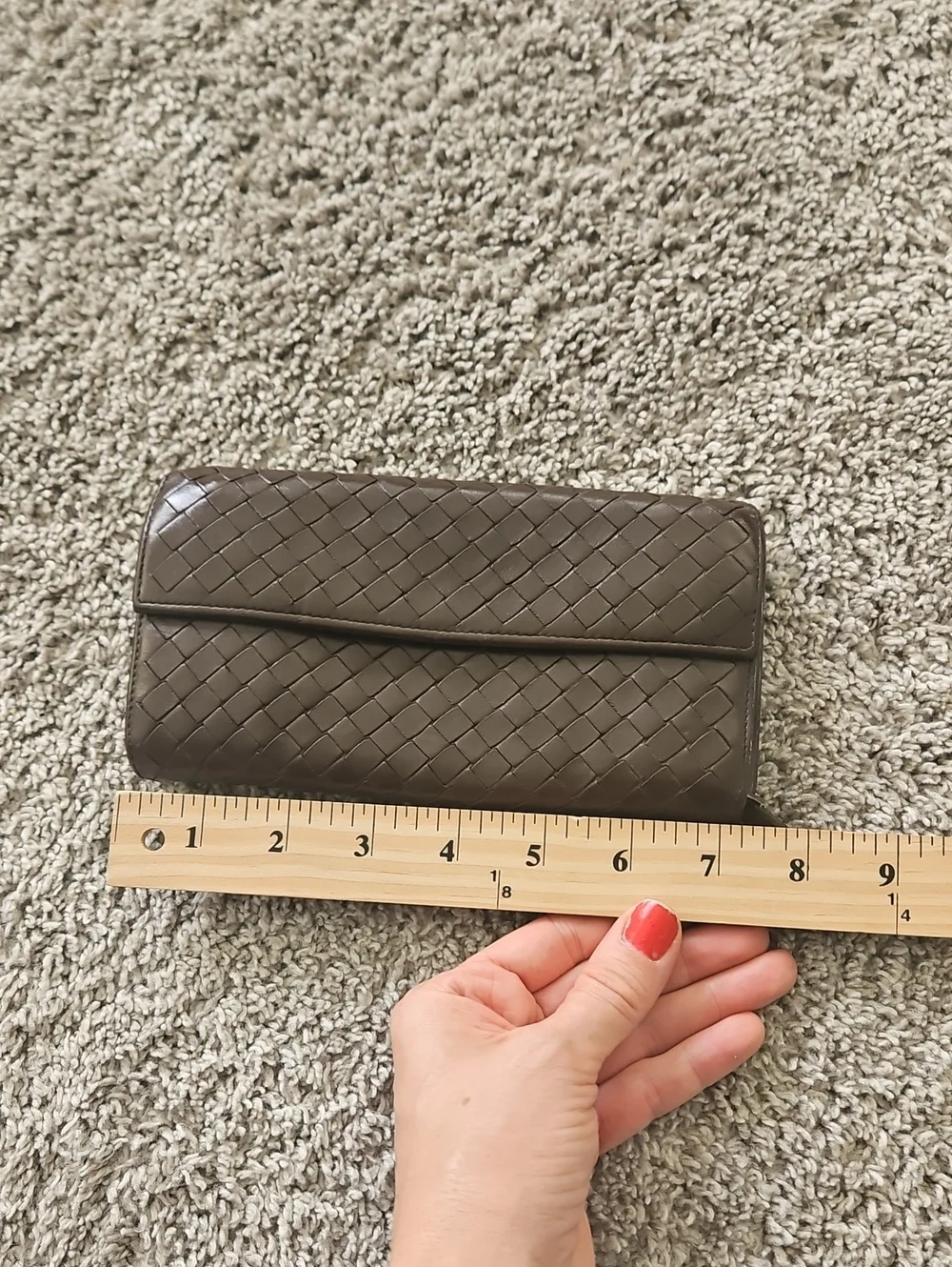 Bottega Veneta compact leather
